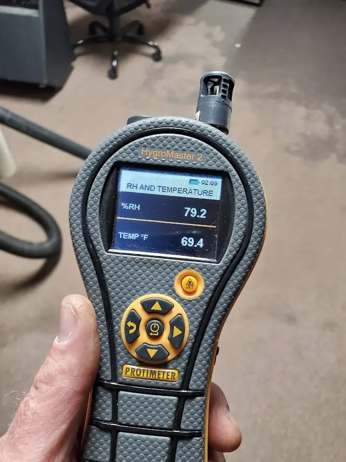 Moisture meter humidity assessment for Fire & Smoke Damage Restoration in Eagleton Village